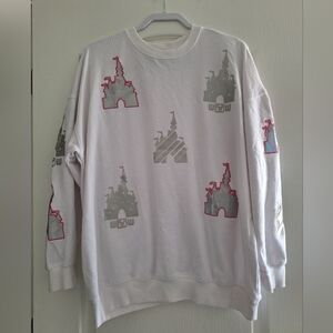 DisneyWalt Disney World Cinderella Castle Icon Pullover Sweatshirt Size XL